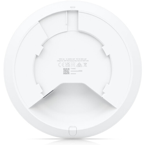 Ubiquiti UniFi U6+ WiFi 6 2x2 MIMO AP, compact ceiling-mounted