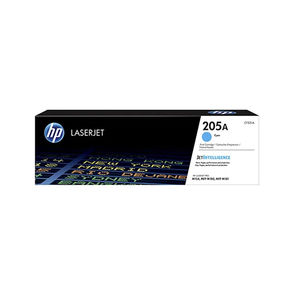 HP 205A Cyan Original LaserJet Toner Cartridge - CF531A