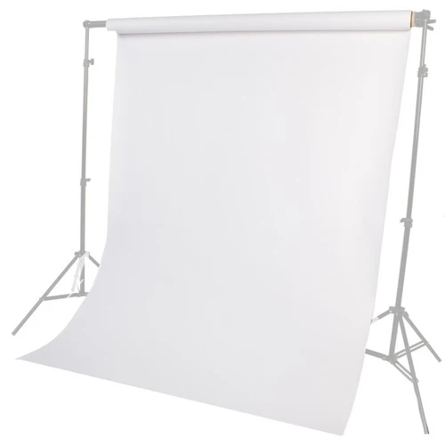 VISICO PAPER BACKDROP  1.35*10M WHITE