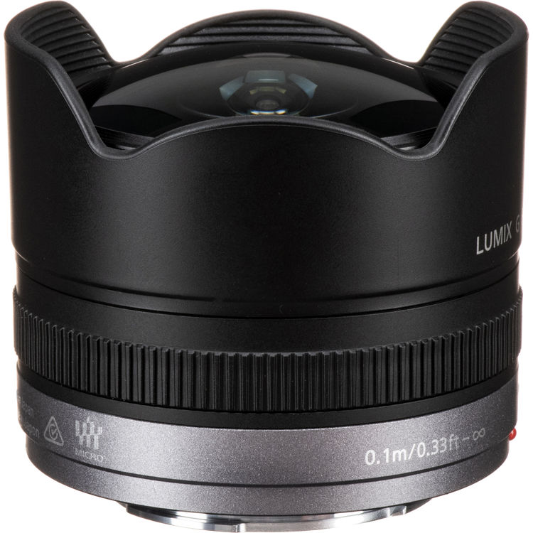 PANASONIC LUMIX G FISHEYE 8MM F3.5 LENS