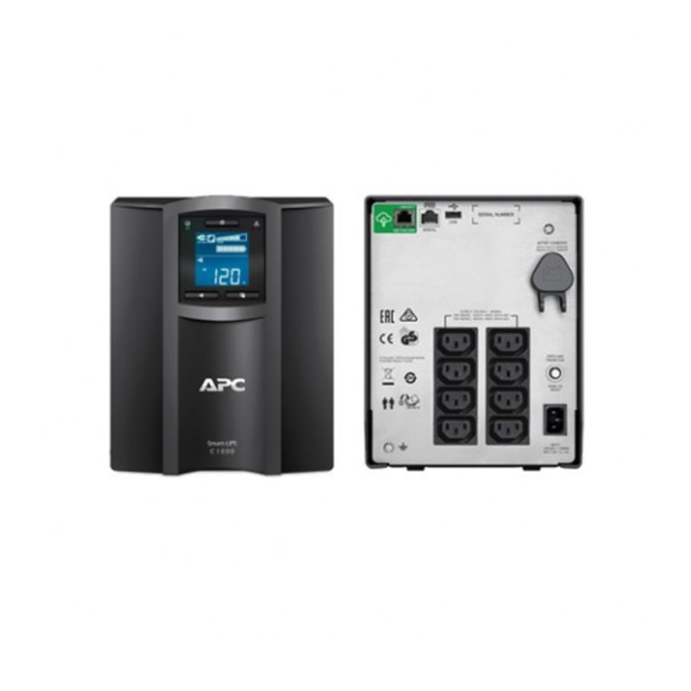 APC Smart-UPS 1000VA Tower LCD 230V SmartConnect-SMC1000IC