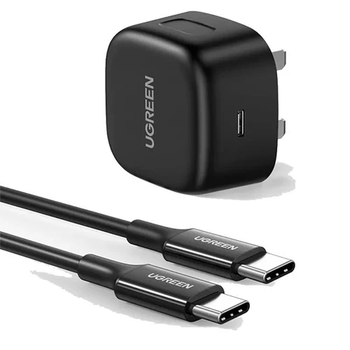 UGREEN USB-C 25W PD Charger UK Black - CD250 UG-50577