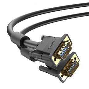 Vention VGA(3+6) Male to Male Cable 15M Black- VEN DAEBN