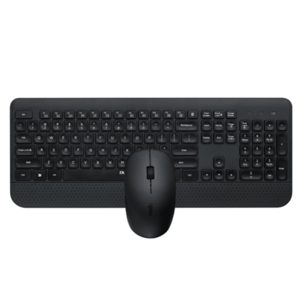 Rapoo Wireless Keyboard & Mouse X3500 - Black