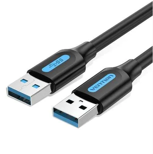 Vention USB 3.0 A Male to A Male  Cable 1.5M Black- VEN CONBG