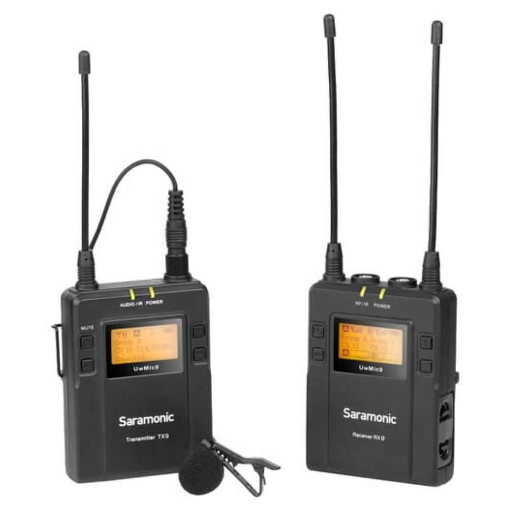 SARAMONIC UWMIC9 UHF WIRELESS LAVALIER MICROPHONE SYSTEM