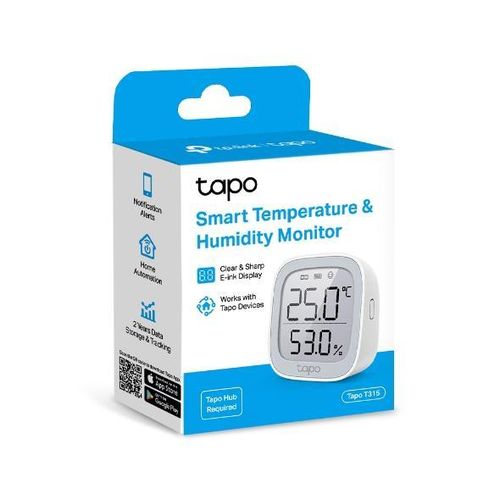 TP-Link Tapo T315 Smart Temperature & Humidity Monitor - TL-TAPO T315