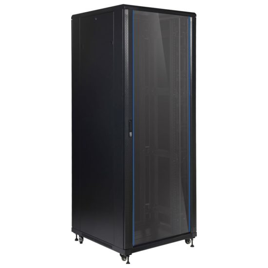 Generic 32U Networking Cabinet With Mesh 600 × 1000