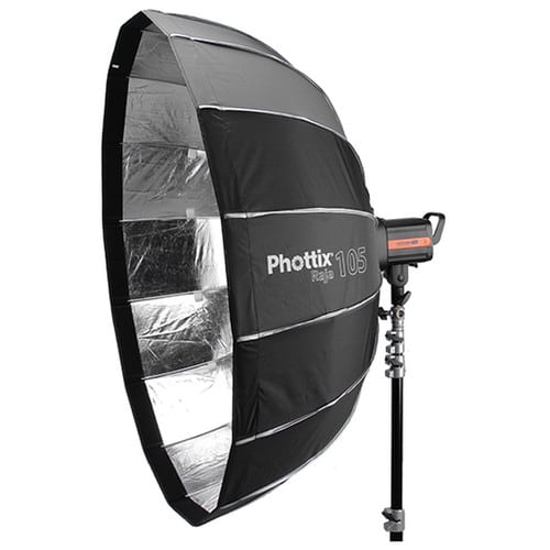 Phottix Raja Parabolic Softbox with Grid (105cm)-PHOT105CMSB