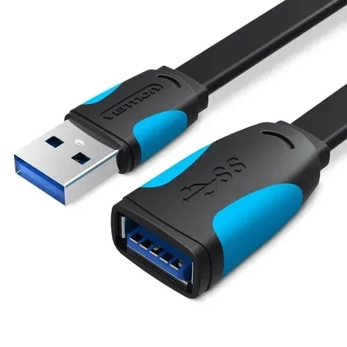 Vention USB 3.0 A Male to A Female Extension Cable 1.5M Black- VEN CBHBG