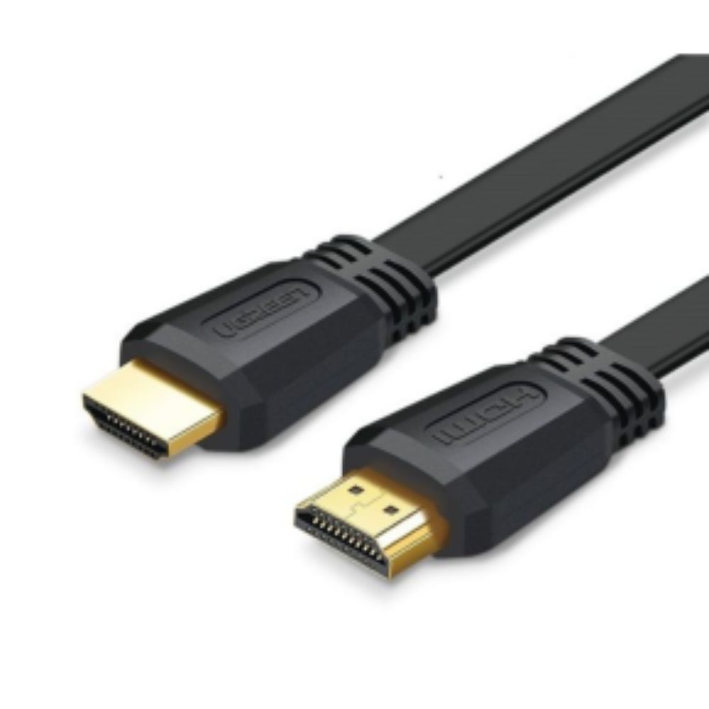 UGREEN ED015 HDMI Flat Cable Male to Male 5m - Black - 50821