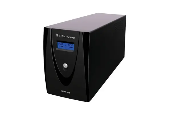 Lightwave LW 3000VA 3 PIN UPS-LW UPS3000