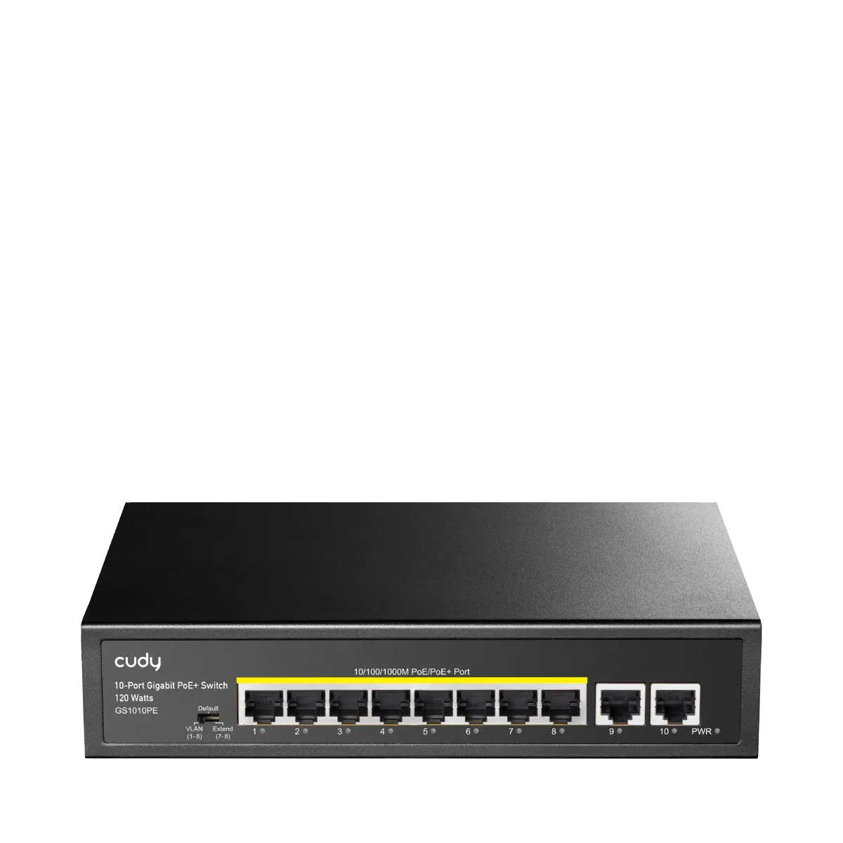 CUDY 10-PORT GIGABIT PoE(120watts) + Switch CUDY GS1010PE