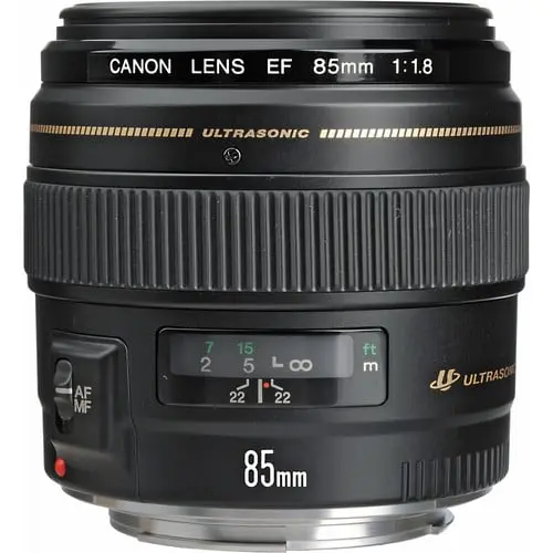 CANON EF 85MM F/1.8 USM LENS