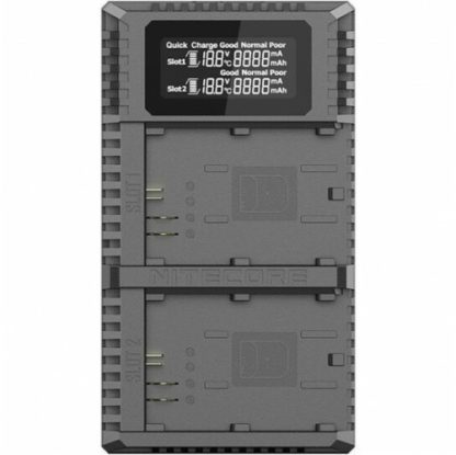 NITECORE UCN 2 PRO Dual Slot Charger for Canon LP-E6N