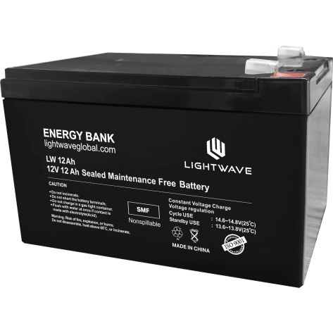 Lightwave LW 12V 18Ah UPS High Performance Battery-LW 18AH