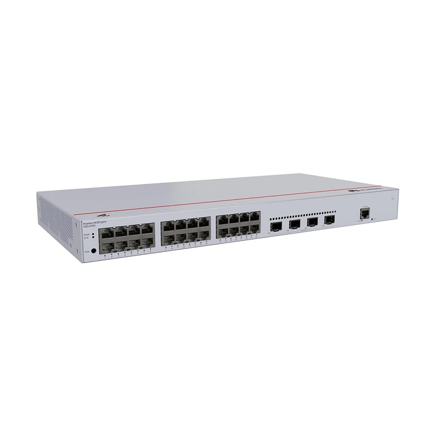 HUAWEI S220-24T4X 24x10/100/1000BASE-T ports 4x10GE SFP+ ports built-in AC power