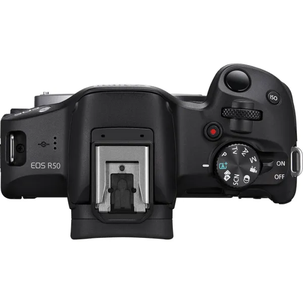Canon EOS R50 Mirrorless Camera with RF-S 18-45mm Single Kit Lens