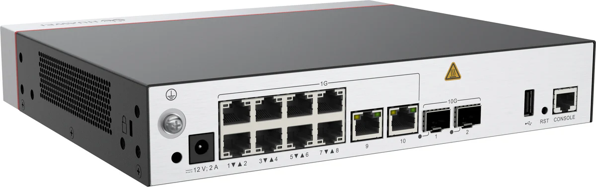 Huawei Switch 10×GE Ports 2×10GE SFP+ Ports Built-in 128 License-AC650-128AP