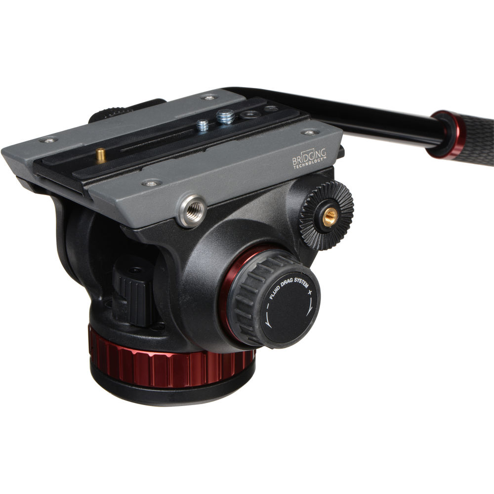 Manfrotto MVH502AH Pro Video Head Flat Base Tripod