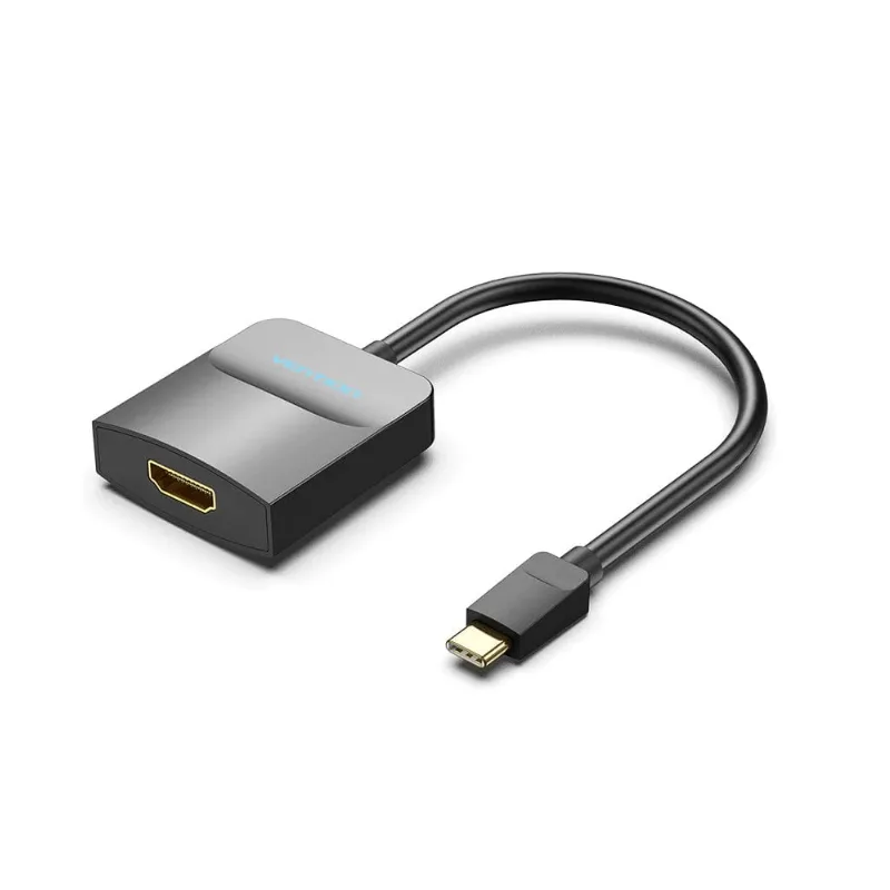 Vention Type-C to HDMI Adapter 0.15M Black ABS Type VEN TDCBB