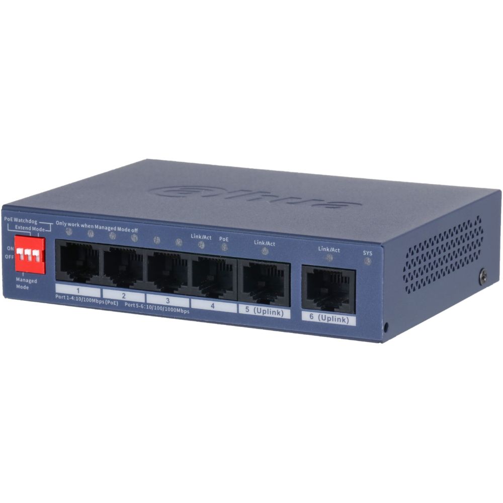 DAHUA CS4010-8ET-60 10-Port Cloud Managed Desktop Switch
