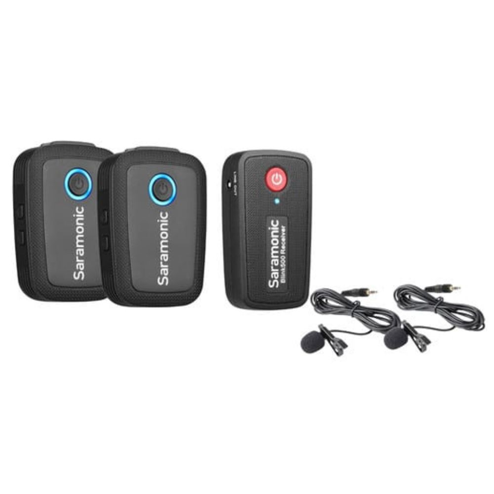 SARAMONIC BLINK 500 PRO B2 DUAL-CHANNEL WIRELESS LAVALIER MICROPHONE SYSTEM