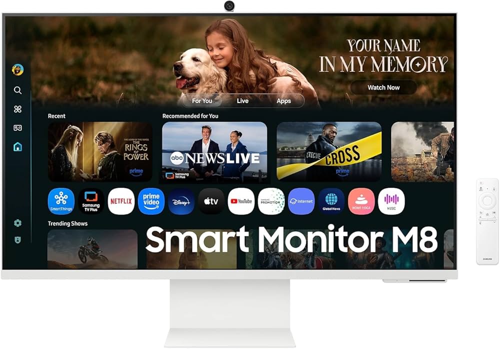 Samsung Smart Monitor M8 M80F UHD (4K) LS32FM801UMXUE