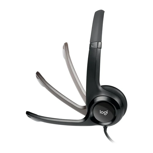 Logitech H390 USB-C Headset - Black - 981-001576