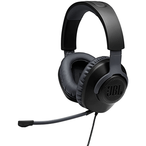 JBL Quantum 100 M2 Over ear 3.5 mm jack Wired Gaming Headset with mic-JBLQTUM100M2BLK
