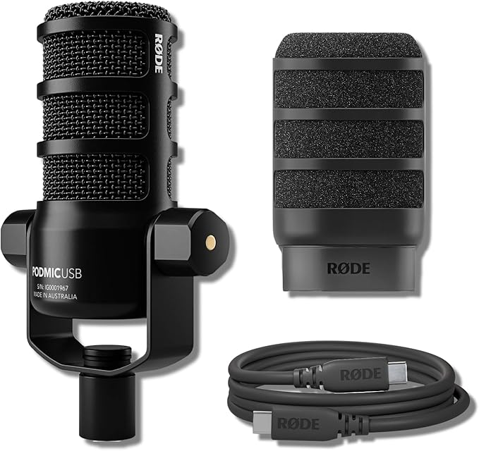 RODE POD MIC USB/XLR MICROPHONE
