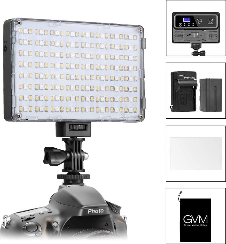 GVM 1500D 2L LED Video Light