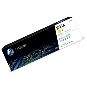 HP 203A Yellow Original LaserJet Toner Cartridge - CF542A