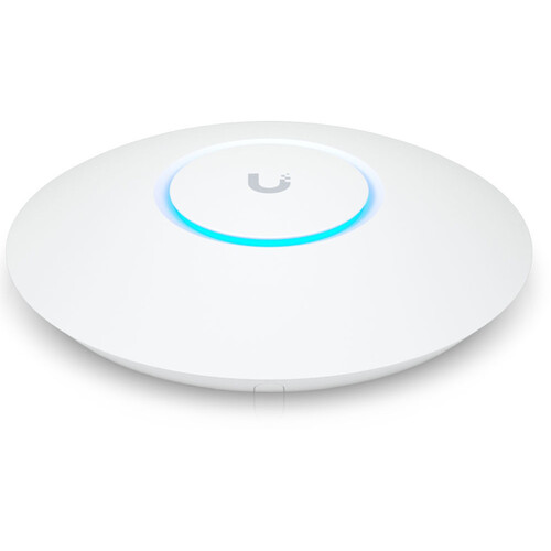 Ubiquiti UniFi U6+ WiFi 6 2x2 MIMO AP, compact ceiling-mounted