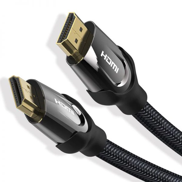 Vention Nylon Braided HDMI Cable 2M Black Metal Type-VAA-B05-B200