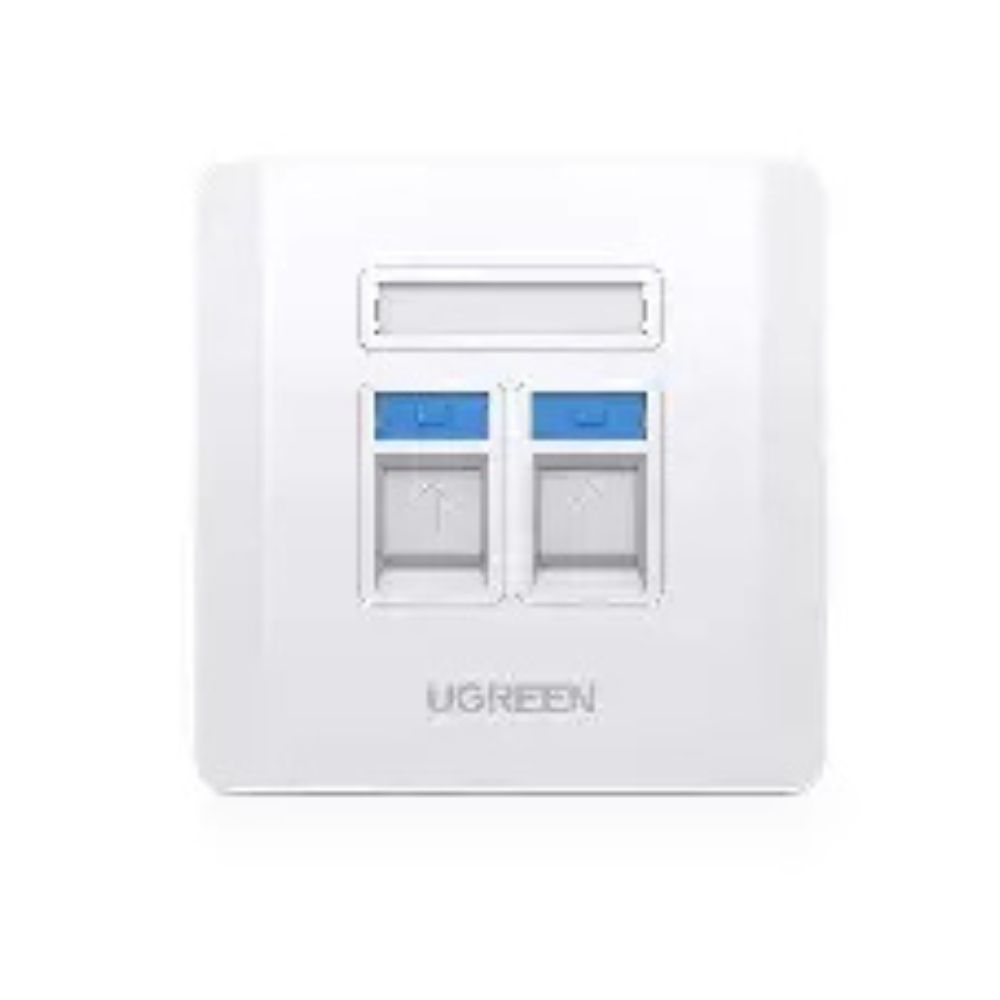 UGREEN Single-Port Wall Plate White - NW144 UG-80180