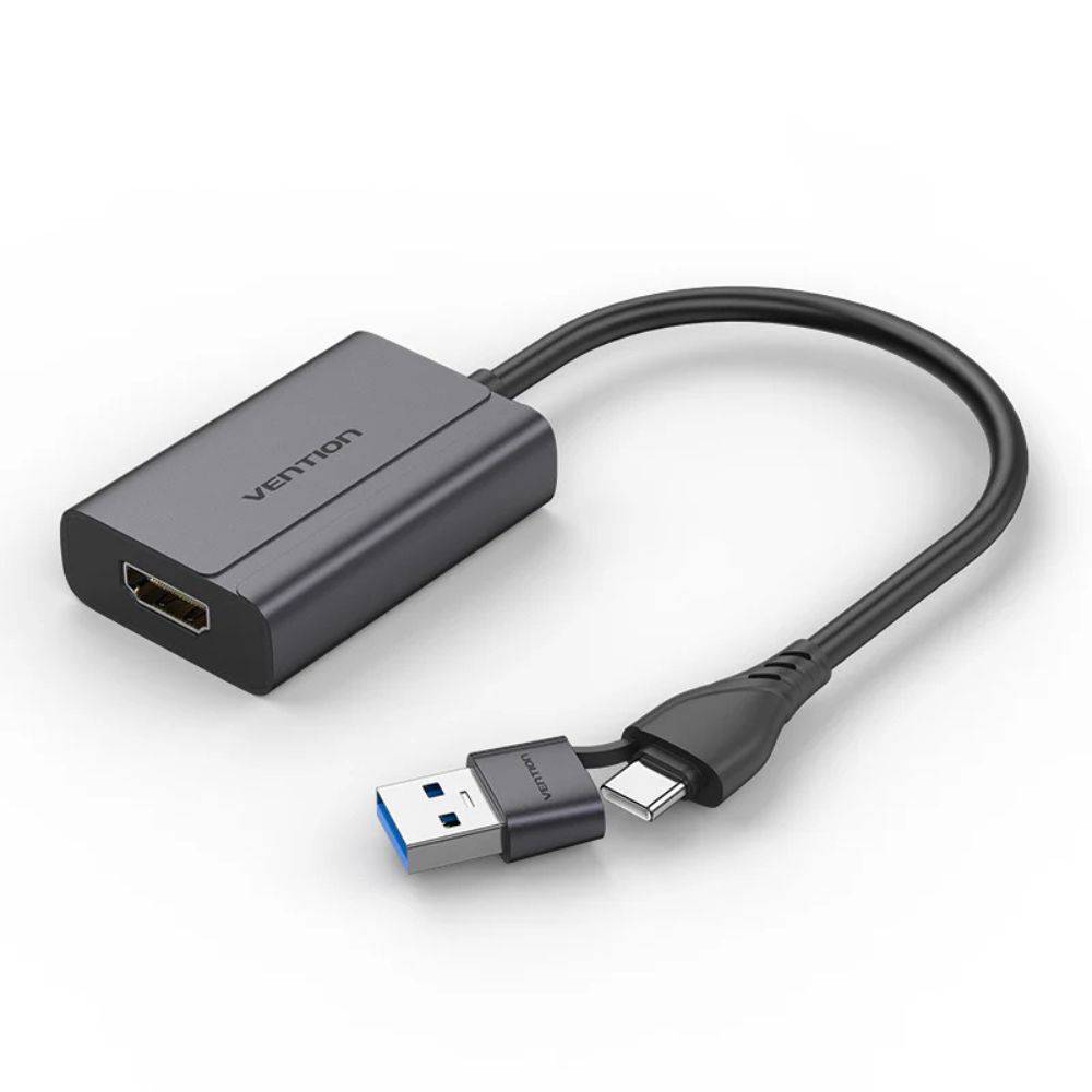 Vention Type-C to HDMI Cable 2M Black Alluminium alloy Type  VEN CRBBH