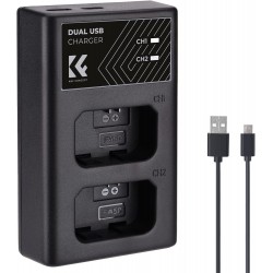 K&F EN-EL15 DUAL CHARGER-KF28.0006
