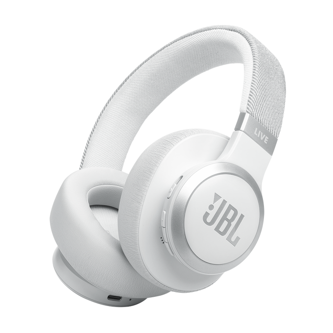 JBL LIVE 770NC headphones Noise Cancelling-White JBLLIVE770NCWHT