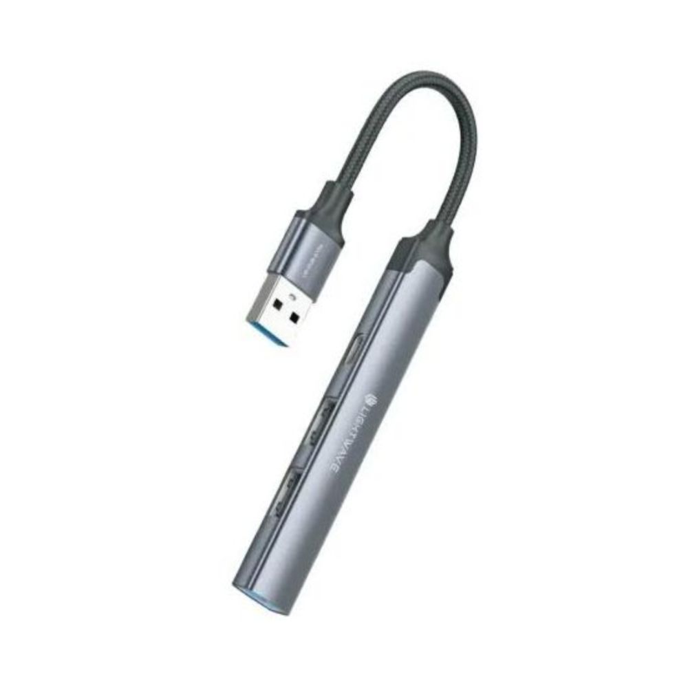 Light Wave  4-in-1- USB Hub Adapter LW-HUB-A104