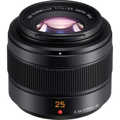 PANASONIC LUMIX LECIA DG SUMMILUX ASPH 25MM F1.4 LENS