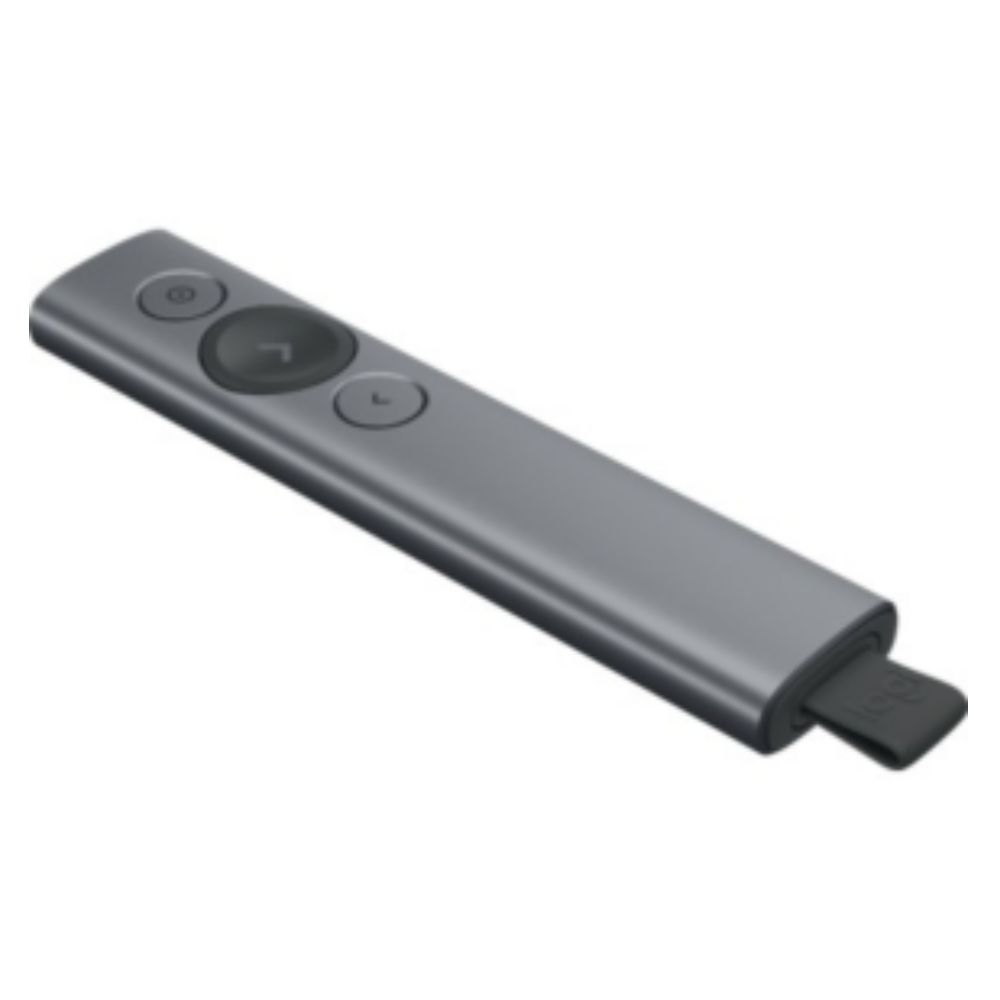 Logitech Spotlight Rechargeable Presentation Remote - Slate - 910-004861