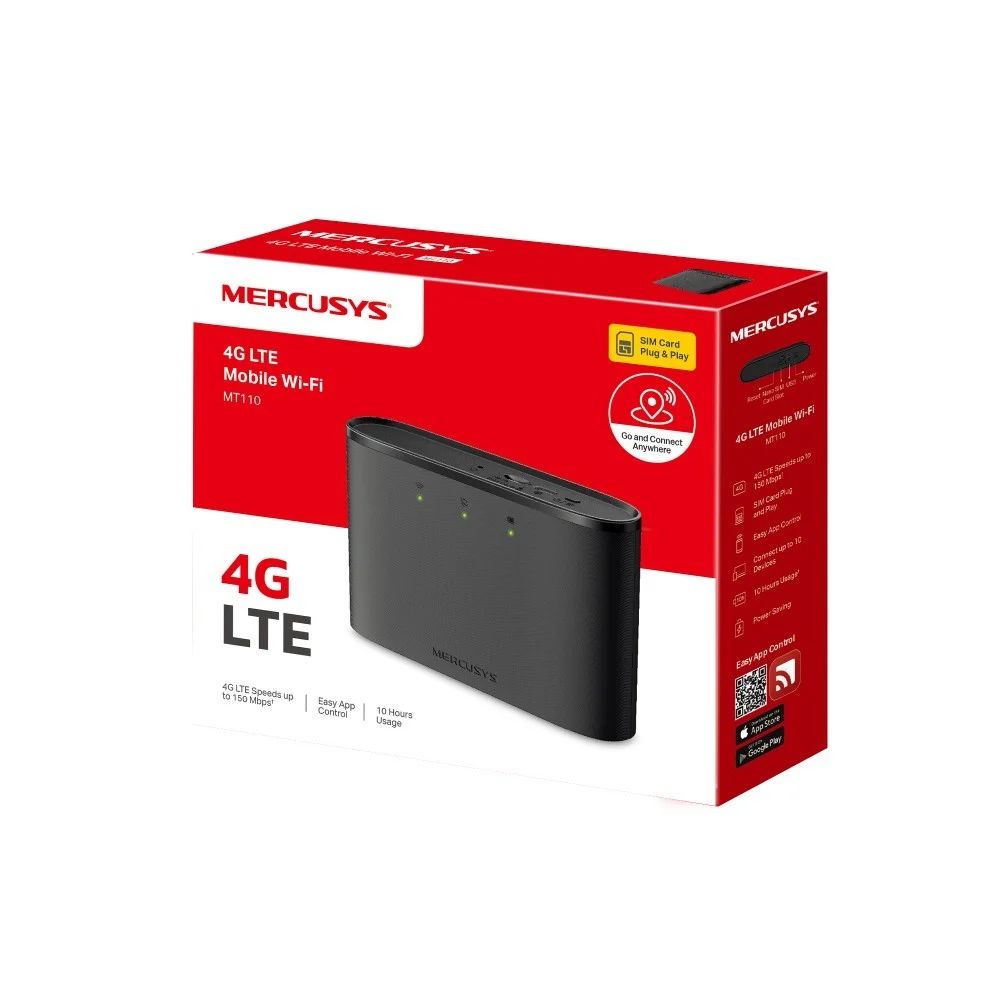 Mercusys MT110 4G LTE Mobile Wi-Fi Router