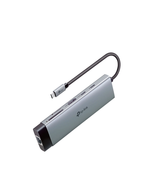 TP-Link 9 Port Hub - USB Type C to RJ 45 HDMI, PD & microSD UHS-I
