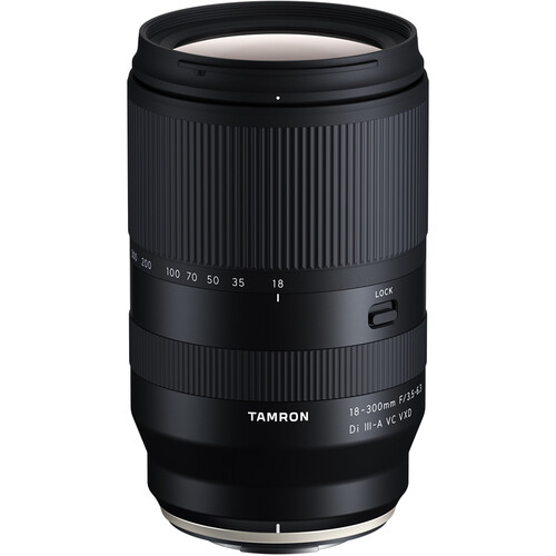 Tamron 18–300mm f/3.5–6.3 Di III-A VC VXD Lens for Fujifilm X