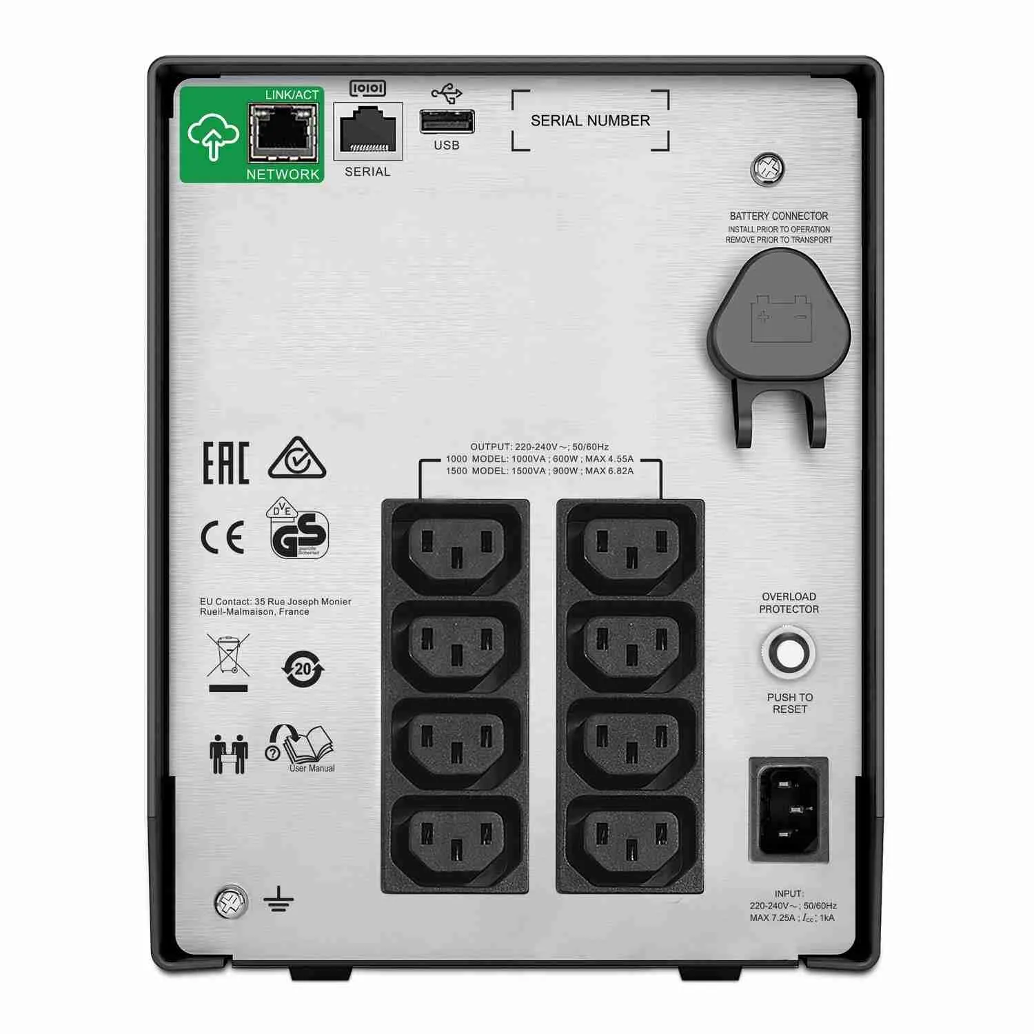APC Smart-UPS 1000VA LCD 230V SMT1000IC