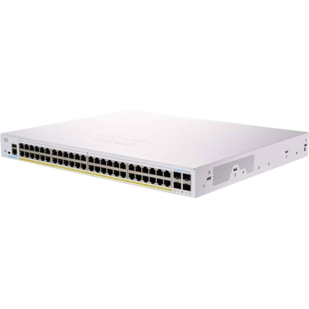 Cisco Business CBS350-48P-4G Managed 48-Port PoE Switch