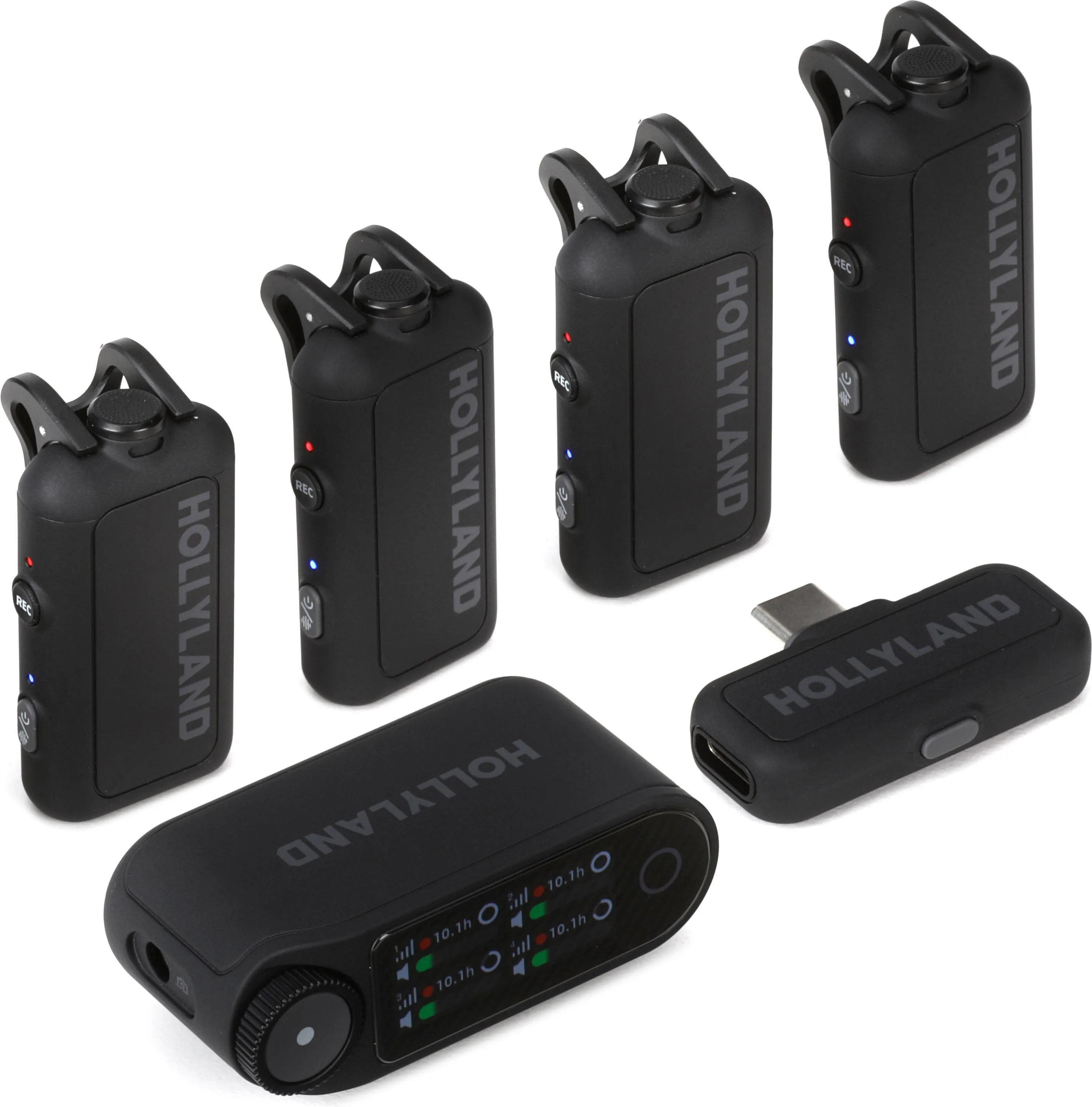HOLLYLAND LARK MAX2 COMBO 4 PERSON Wireless Microphone System