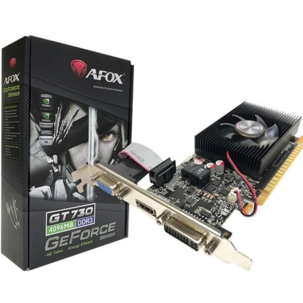 AFOX GeForce GT 730 4GB DDR3 Graphics Card
