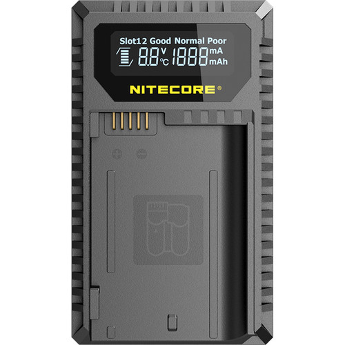 NITECORE UNK2 Charger for Nikon EN-EL15/EN-EL14A/EN-EL14